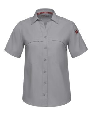 Red Kap Women's Cooling Work Shirt - Image 7