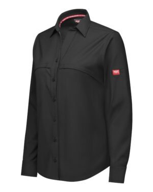 Red Kap Women's Cooling Long Sleeve Work Shirt - Image 6