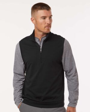 Adidas Men's Club Quarter-Zip Vest - Image 4