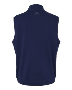Adidas Men's Club Quarter-Zip Vest - Image 8