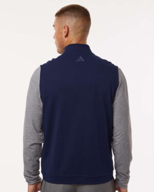 Adidas Men's Club Quarter-Zip Vest - Image 12