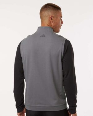 Adidas Men's Club Quarter-Zip Vest - Image 18