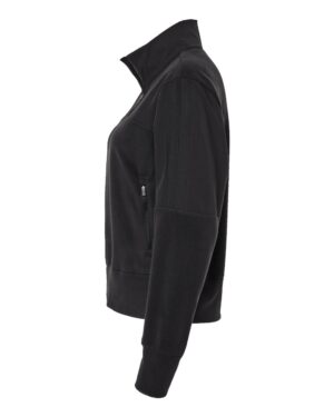 Adidas Women's Fleece Quarter-Zip Pullover - Image 9