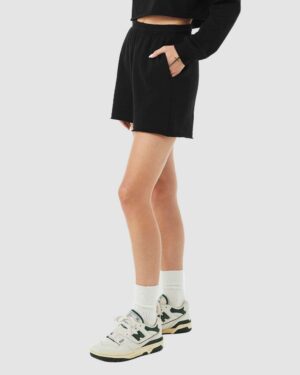 BELLA + CANVAS Women's Cutoff Fleece Shorts - Image 11