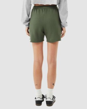 BELLA + CANVAS Women's Cutoff Fleece Shorts - Image 30