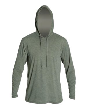 ANETIK Men's Low Pro Tech Hooded Long Sleeve T-Shirt - Image 10