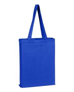 Q-Tees Canvas Gusset Promotional Tote - Image 5