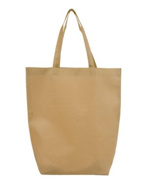 Q-Tees Non-Woven Gusset Bottom Tote - Image 7