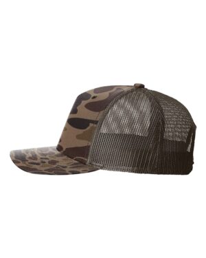 Richardson Printed Five-Panel Trucker Cap - Image 6