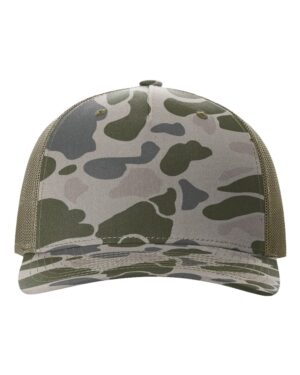 Richardson Printed Five-Panel Trucker Cap - Image 52