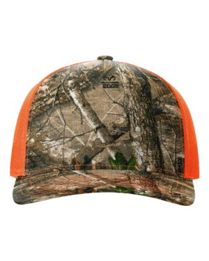 Richardson Printed Five-Panel Trucker Cap - Image 73