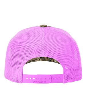Richardson Printed Five-Panel Trucker Cap - Image 77
