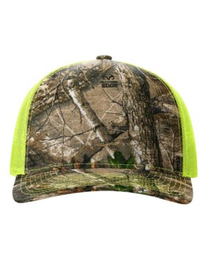 Richardson Printed Five-Panel Trucker Cap - Image 79