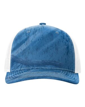 Richardson Printed Five-Panel Trucker Cap - Image 88