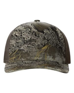 Richardson Printed Five-Panel Trucker Cap - Image 91
