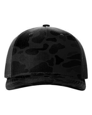 Richardson Printed Five-Panel Trucker Cap - Image 103
