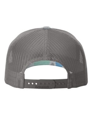 Richardson Printed Five-Panel Trucker Cap - Image 107