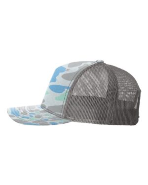Richardson Printed Five-Panel Trucker Cap - Image 108