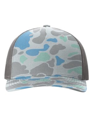 Richardson Printed Five-Panel Trucker Cap - Image 106