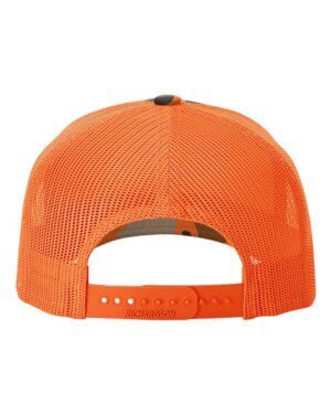 Richardson Printed Five-Panel Trucker Cap - Image 8