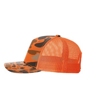 Richardson Printed Five-Panel Trucker Cap - Image 9