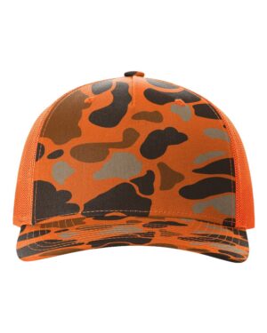 Richardson Printed Five-Panel Trucker Cap - Image 7