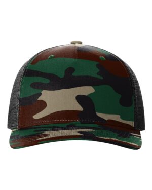 Richardson Printed Five-Panel Trucker Cap - Image 16