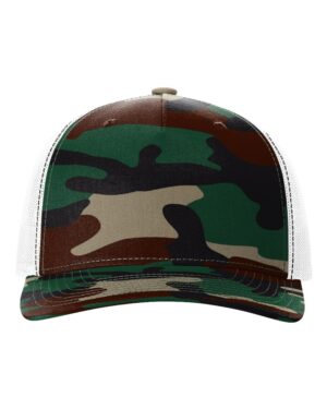 Richardson Printed Five-Panel Trucker Cap - Image 19