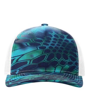 Richardson Printed Five-Panel Trucker Cap - Image 37