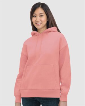 Bayside Women's USA-Made Hooded Sweatshirt - Image 8