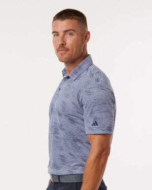 Adidas Men's Ultimate365 Textured Stripe Polo - Image 11