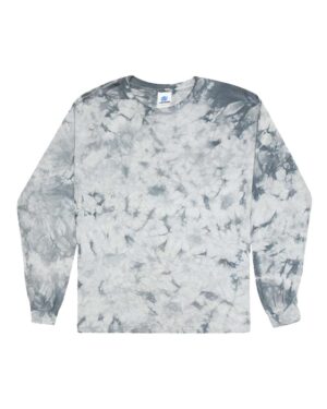 Colortone Unisex Crystal Wash Long Sleeve T-Shirt - Image 3