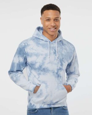 Colortone Unisex Crystal Wash Hooded Sweatshirt - Image 4
