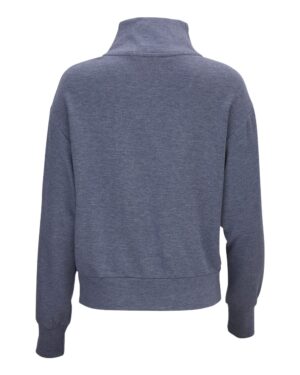 Boxercraft Women's Dream Crop Fleece Quarter-Zip - Image 4