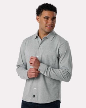 Recover Men's Eco Button Down Shirt - Image 3