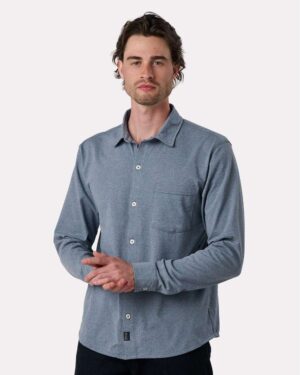 Recover Men's Eco Button Down Shirt - Image 9