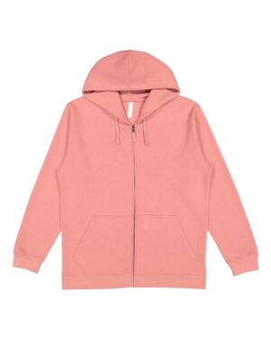 LAT Unisex Full-Zip Fleece Hoodie Sweatshirt - Image 10