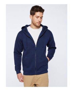 LAT Unisex Full-Zip Fleece Hoodie Sweatshirt - Image 18