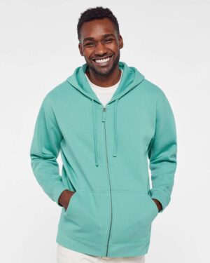 LAT Unisex Full-Zip Fleece Hoodie Sweatshirt - Image 21