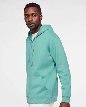 LAT Unisex Full-Zip Fleece Hoodie Sweatshirt - Image 22
