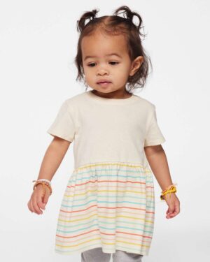 Rabbit Skins Infant Fine Jersey Dress - Image 3