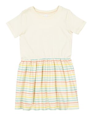 Rabbit Skins Toddler Fine Jersey Dress - Image 9