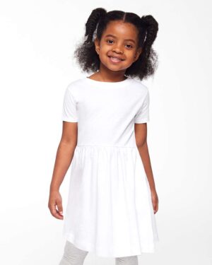 Rabbit Skins Toddler Fine Jersey Dress - Image 14