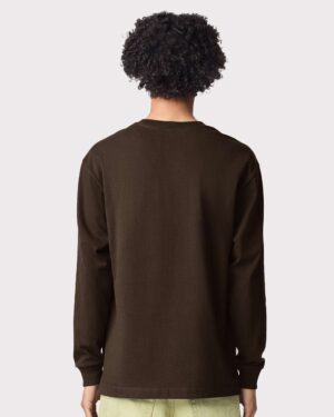 American Apparel Unisex Super Heavyweight Long Sleeve Pocket Tee - Image 18