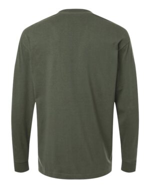 American Apparel Unisex Super Heavyweight Long Sleeve Pocket Tee - Image 26