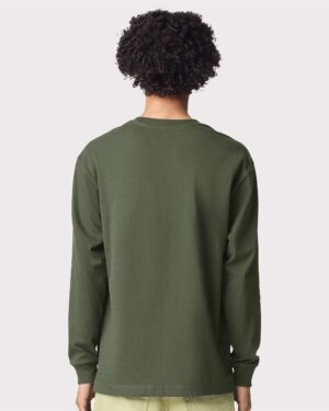 American Apparel Unisex Super Heavyweight Long Sleeve Pocket Tee - Image 30