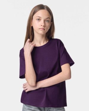 American Apparel Youth Fine Jersey Tee - Image 40
