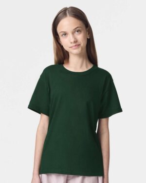 American Apparel Youth Fine Jersey Tee - Image 46