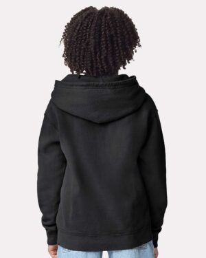 Comfort Colors Youth Garment-Dyed Lightweight Fleece Hooded Sweatshirt - Image 6