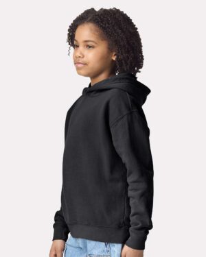 Comfort Colors Youth Garment-Dyed Lightweight Fleece Hooded Sweatshirt - Image 5